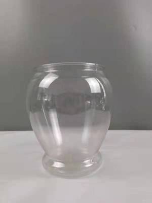 外贸工厂高透明PET水培养殖花盆绿萝花盆容器仿玻璃水培盆