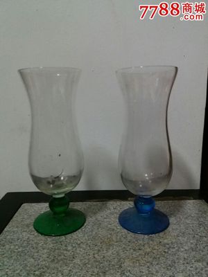 早期玻璃杯一对-价格:280元-se34790031-玻璃器皿-零售-7788收藏__中国收藏热线