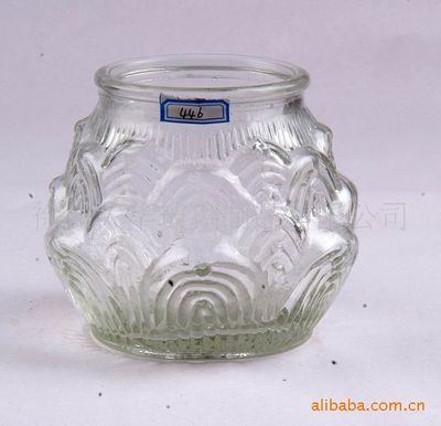 【批发供应各种蜡烛台玻璃瓶(图)量大面谈】价格,厂家,图片,其他玻璃包装容器,徐州大华玻璃制品-