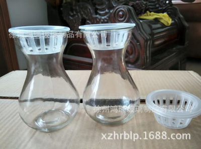 鸿瑞玻璃瓶厂家直销玻璃瓶风信子饰品水培容器玻璃饰品包装