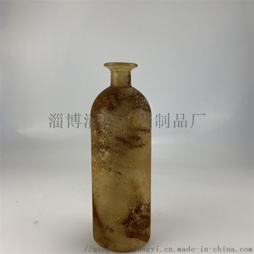 油瓶玻璃花瓶小口玻璃花瓶复古做旧花瓶质感花瓶厂家 批发价格 淄博清程工艺制品厂,移动站